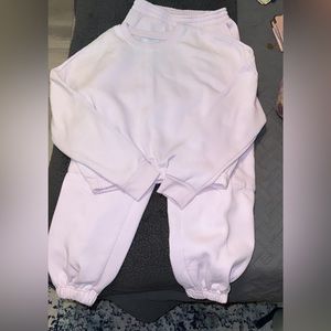 Baby pink sweat set !